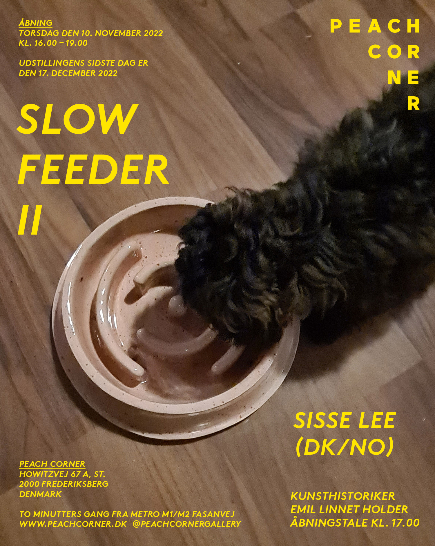 Slow Feeder II - ny udstilling i Peach Corner - Kunsthåndværkere & Designere