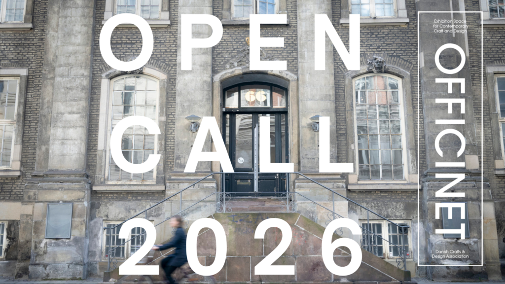 Dkod Open Call: Officinet 2026 - Danske Kunsthåndværkere & Designere