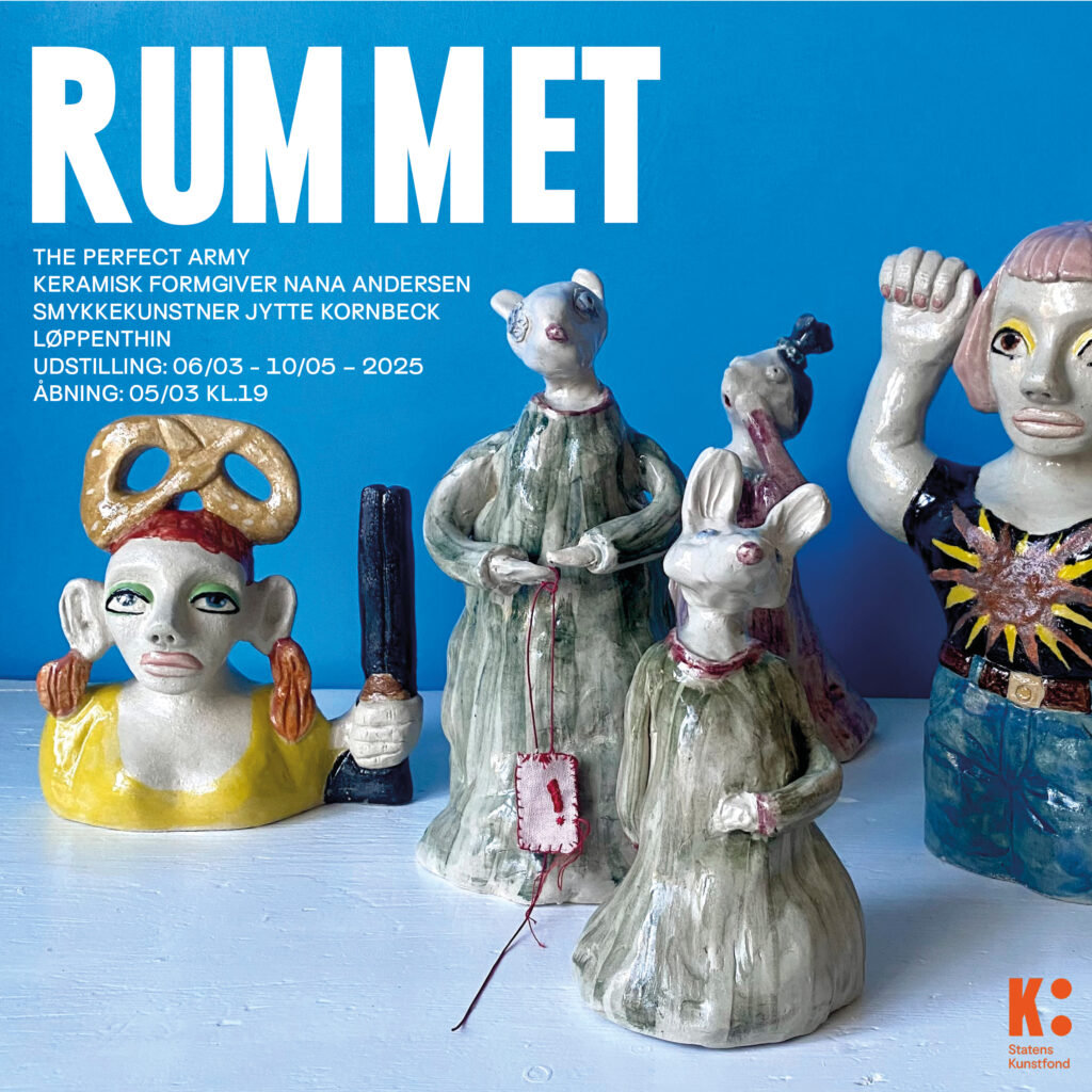 Dkod Galleriet RUMMET: THE PERFECT ARMY - Danske Kunsthåndværkere & Designere